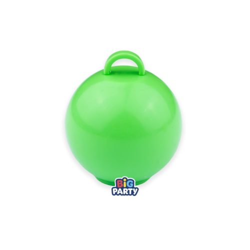 Zöld gömb alakú lufisúly 75 gr