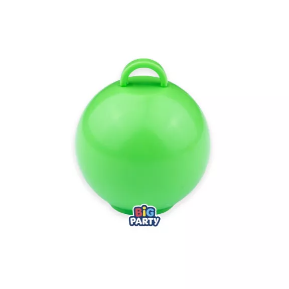 Zöld gömb alakú lufisúly 75 gr Zöld gömb alakú lufisúly 75 gr