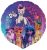 Kerek fólia lufi 45 cm, My Little Pony