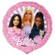 Kerek fólia lufi 45 cm, Barbie