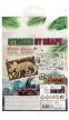 Moxy dinoszaurusz csontváz matricázó készlet, Triceratops Grafix