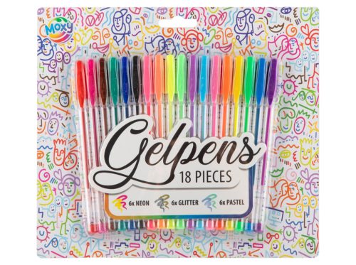 Moxy zseléstoll készlet 18 db-os Grafix