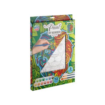 Moxy festés számok szerint oroszlán 30x40cm Grafix