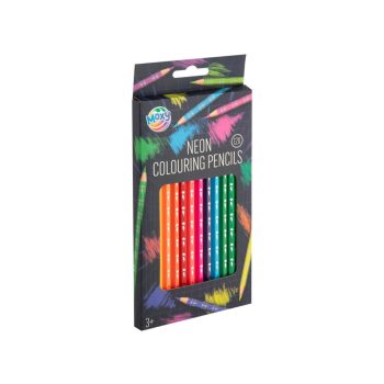 Moxy neon színű színesceruza készlet 12 db-os Grafix