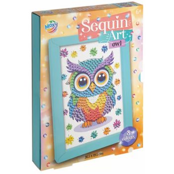   Moxy flitteres képkészítés szögekkel és képkerettel, Bagoly Grafix