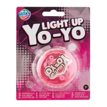 Moxy világító Yo-Yo, rózsaszín Grafix
