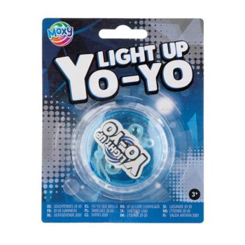 Moxy világító Yo-Yo, kék Grafix