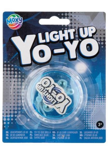 Moxy világító Yo-Yo, kék Grafix