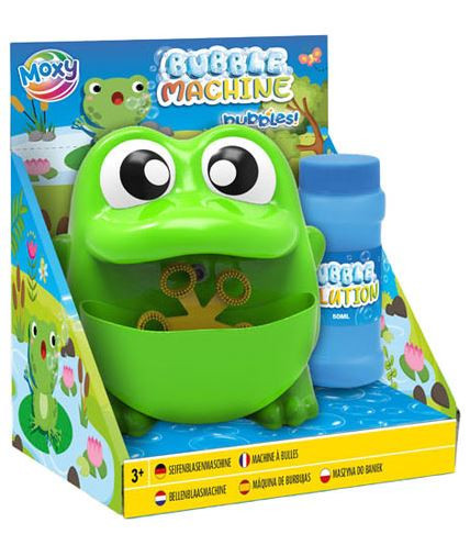 Moxy buborék fújó gép, Béka Grafix