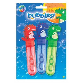 Moxy 3 db-os buborékfújó szett, dinoszauruszok Grafix