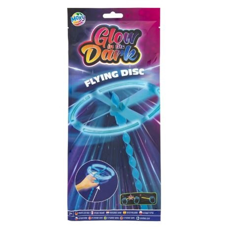 Világító kilőhető repülő propeller, neon kék Grafix