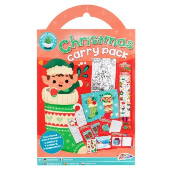   Hordozható karácsonyi foglalkoztató és színező csomag, Grafix