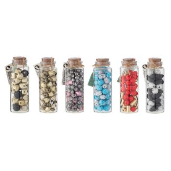 Gyöngykészlet üvegcsében 20 grammos, többféle CraftArt