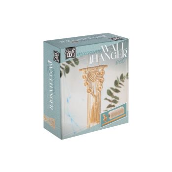   CraftID Makramé készítő kreatív készlet, Falidísz CraftArt