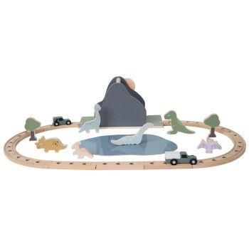   Fa játékkészlet autópályával, A dinoszauruszok világa Jabadabado
