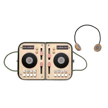 DJ szett szerepjáték fából Jabadabado