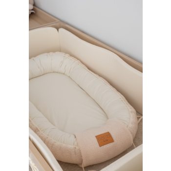 Naras Kids teddy babafészek - krém