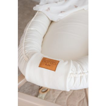 Naras Kids pamut babafészek - krém