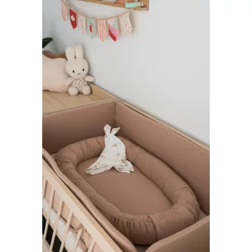 Naras Kids pamut babafészek - bézs