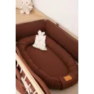 Naras Kids pamut babafészek - csokoládé Naras Kids pamut babafészek - csokoládé