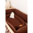 Naras Kids pamut babafészek - csokoládé Naras Kids pamut babafészek - csokoládé