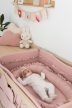 Naras Kids rácsvédő - fodros púderrózsaszín
