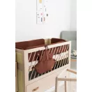 Naras Kids felhőcske kiságy rendszerező - pamut csokoládé Naras Kids felhőcske kiságy rendszerező - pamut csokoládé