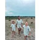 Kétrészes muszlin FIÚ szett - MENTA Kétrészes muszlin FIÚ szett - MENTA