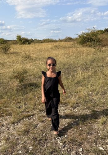 Kétrészes gyerek szett - Fekete