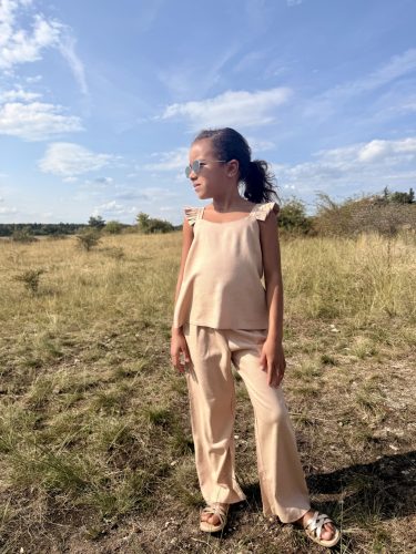 Kétrészes gyerek szett - Púder