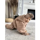 Bézs kapucnis anya - gyerek unisex melegítő pulcsi / Gyerek - akár névre szóló hímzéssel Bézs kapucnis anya - gyerek unisex melegítő pulcsi / Gyerek - akár névre szóló hímzéssel