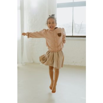 Macis púder rózsaszín kislány pulcsi