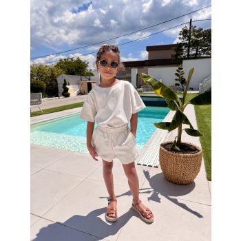 Kétrészes anya - gyerek szett / Gyerek - BÉZS