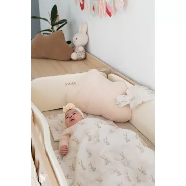   Teddy felhőcske párna - krém - akár névre szóló hímzéssel