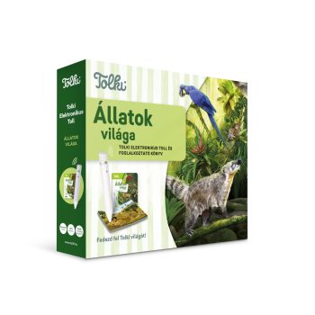 TOLKI Állatok világa interaktív könyv szettben
