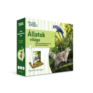 TOLKI Állatok világa interaktív könyv szettben