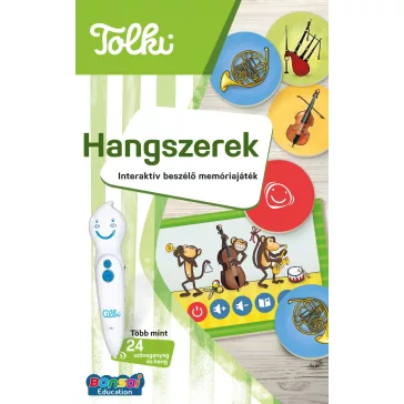 TOLKI Hangszerek memóriajáték