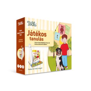 TOLKI Játékos tanulás interaktív könyv szettben
