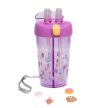 Petit monkey lila dupla kulacs
