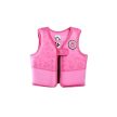 Pink leopárdos úszómellény - 18-30 kg