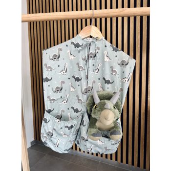   Ovis zsák  nagy gumis zsebekkel - DÍNÓS - akár névre szólóan is